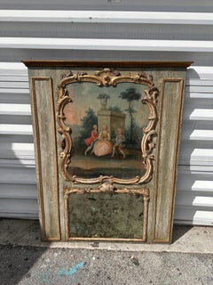Trumeau français dix-neuvième siècle de style Louis XV