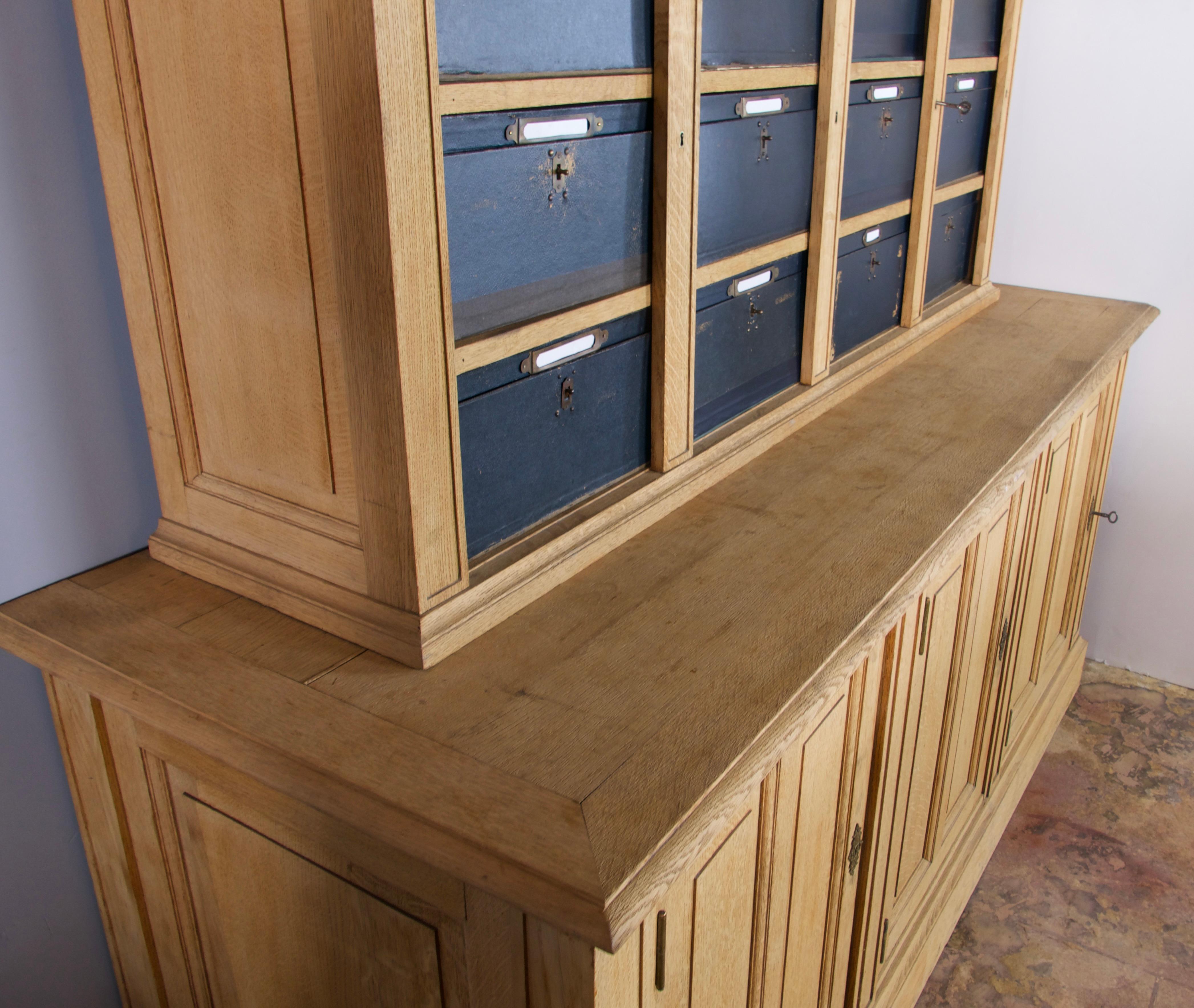 French Notary Cabinet For Sale 1