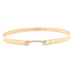 Romanzo Francese Heritage Oro 18 carati Diamante Riunione d'Affari Bracciale Mood