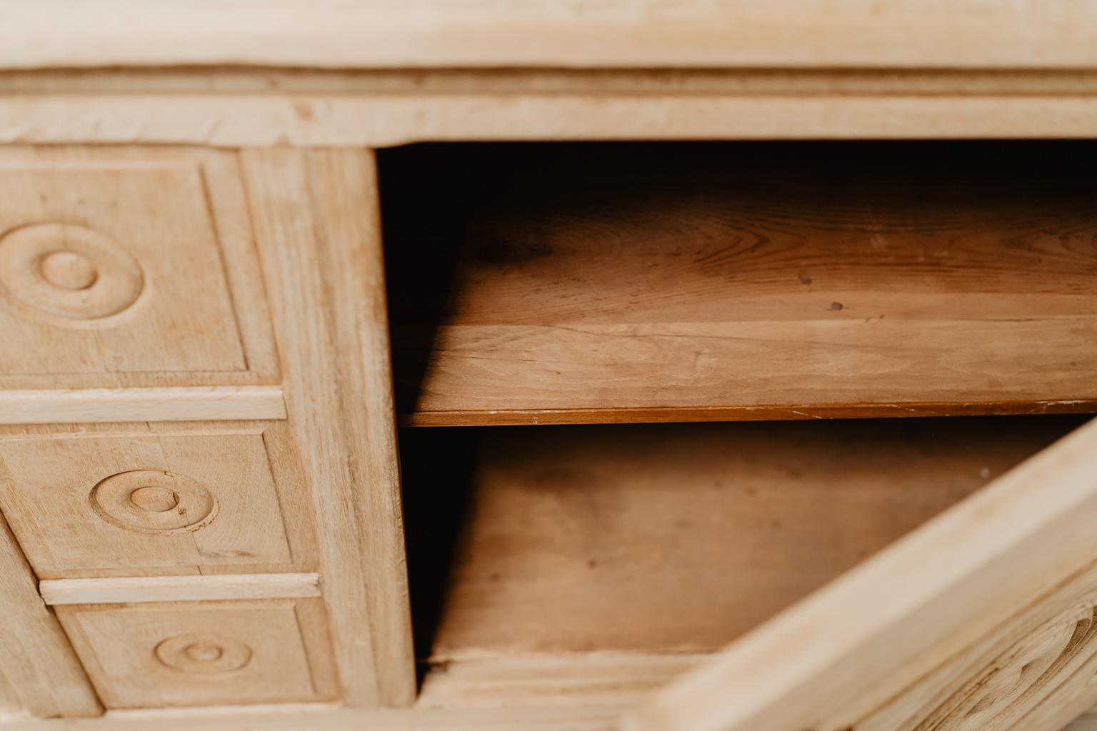 French Oak 1940s Cabinet 5