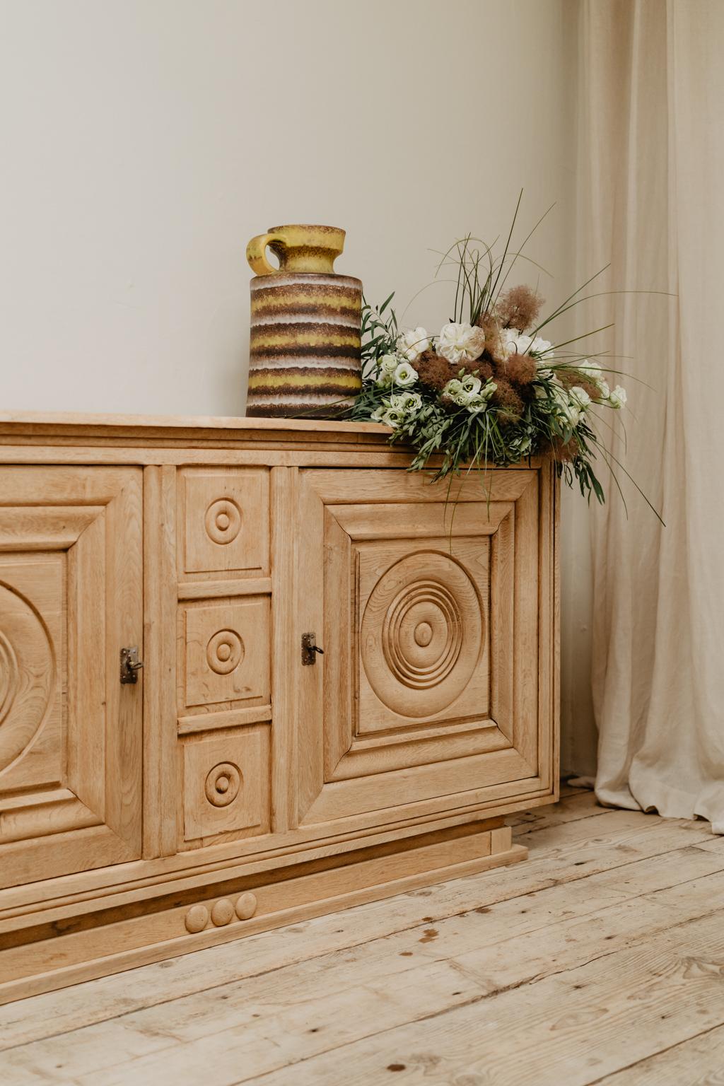 French Oak 1940s Cabinet 7