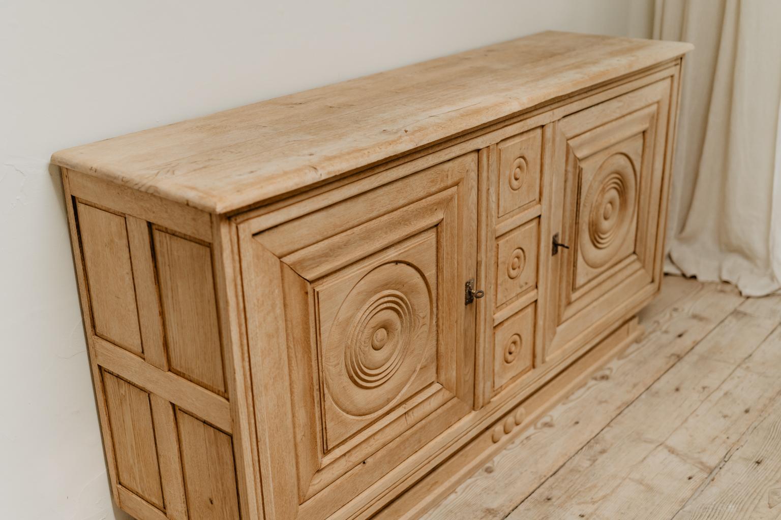 French Oak 1940s Cabinet 10