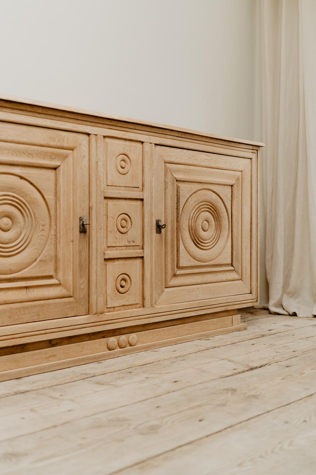 french oak cabinet