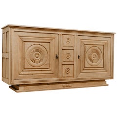 French Oak 1940s Cabinet