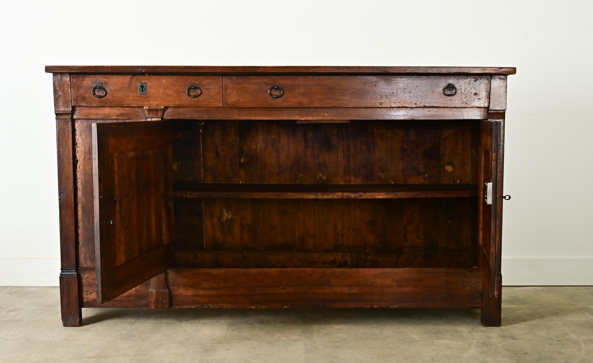 French Oak 19th Century Narrow Enfilade 2