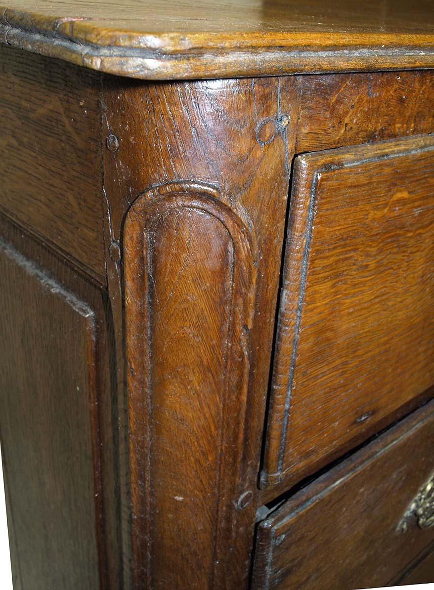 French Oak and Elm Commode For Sale 7