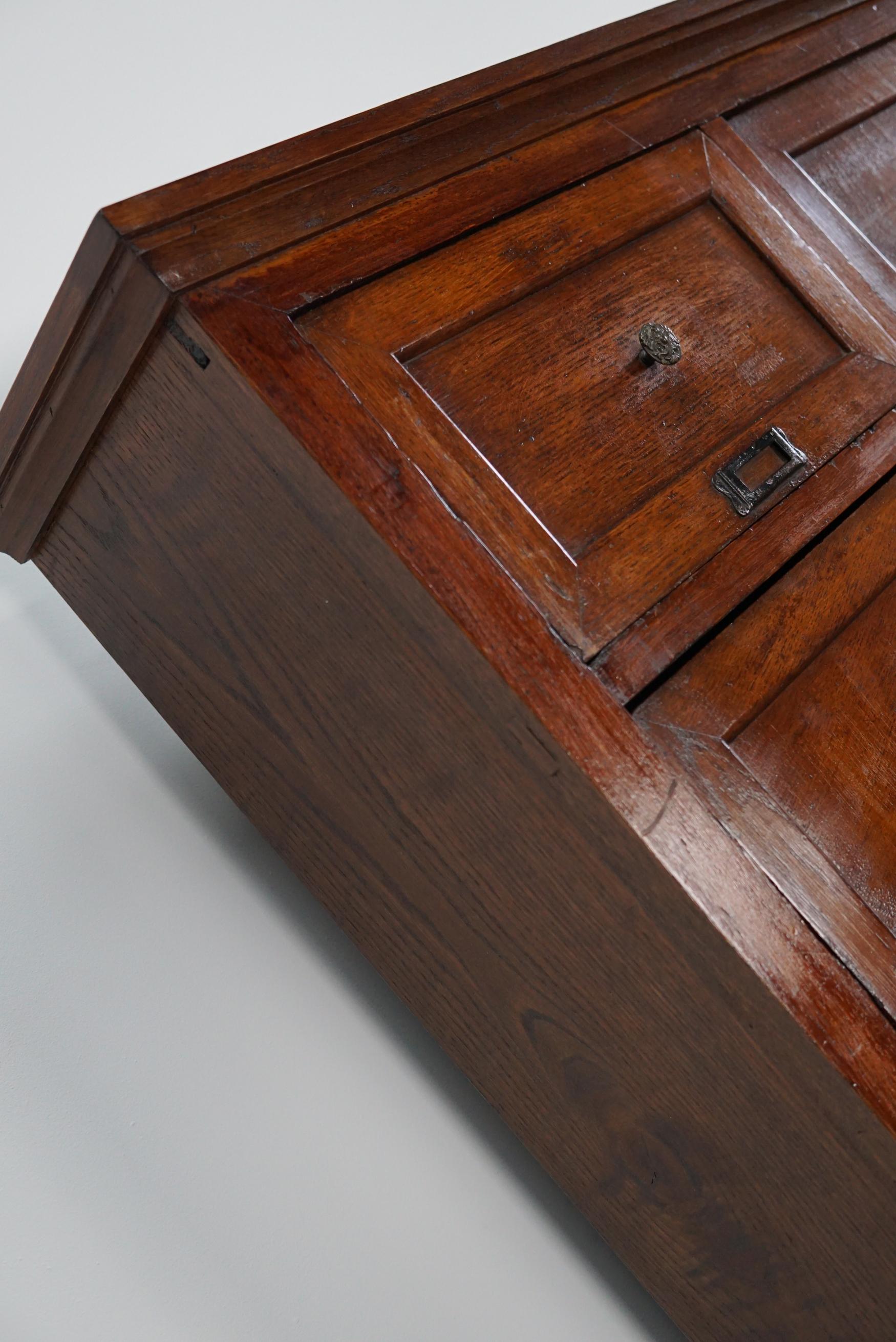 French Oak Apothecary Cabinet, 1870s 4