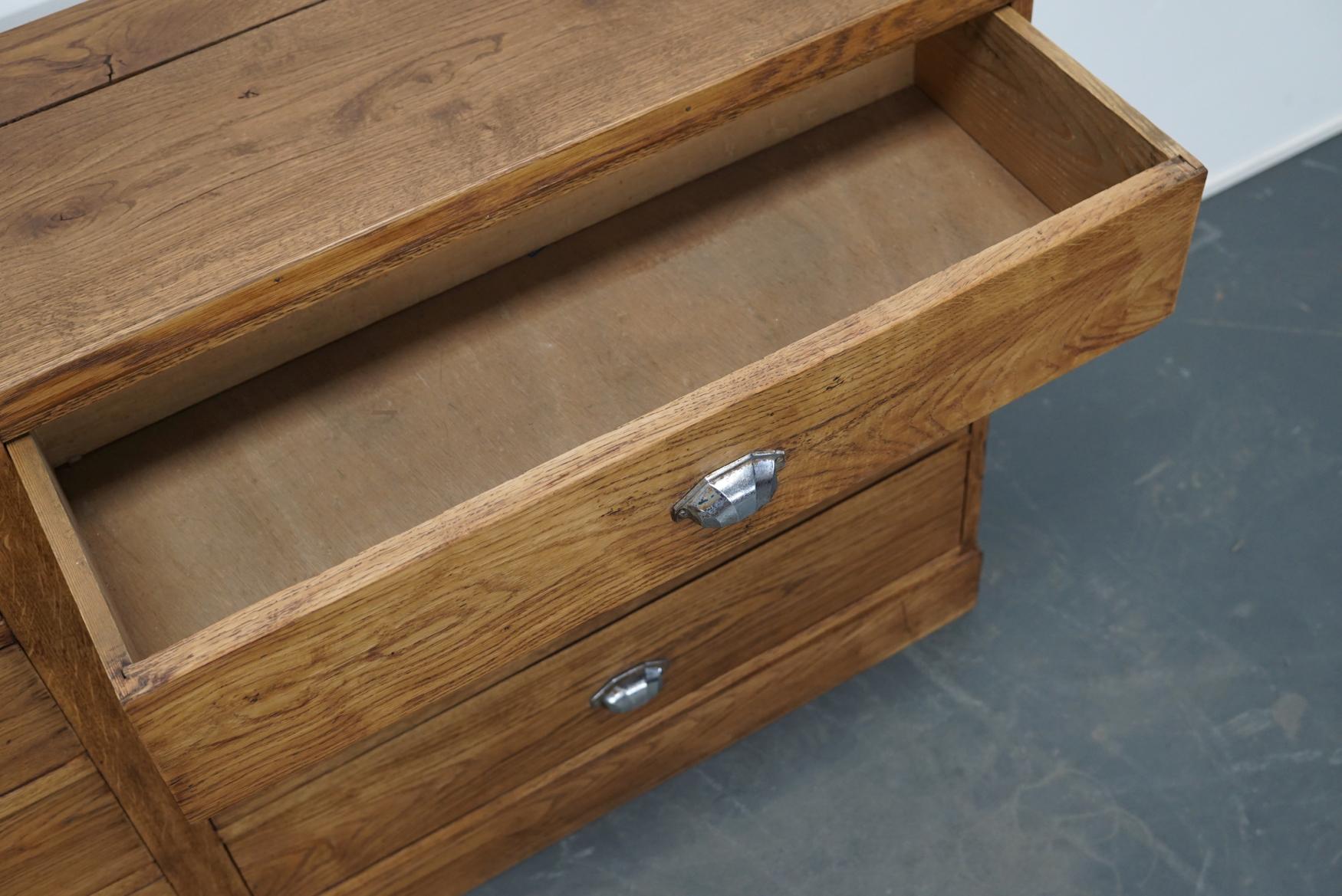 French Oak Apothecary Cabinet, 1930s 4