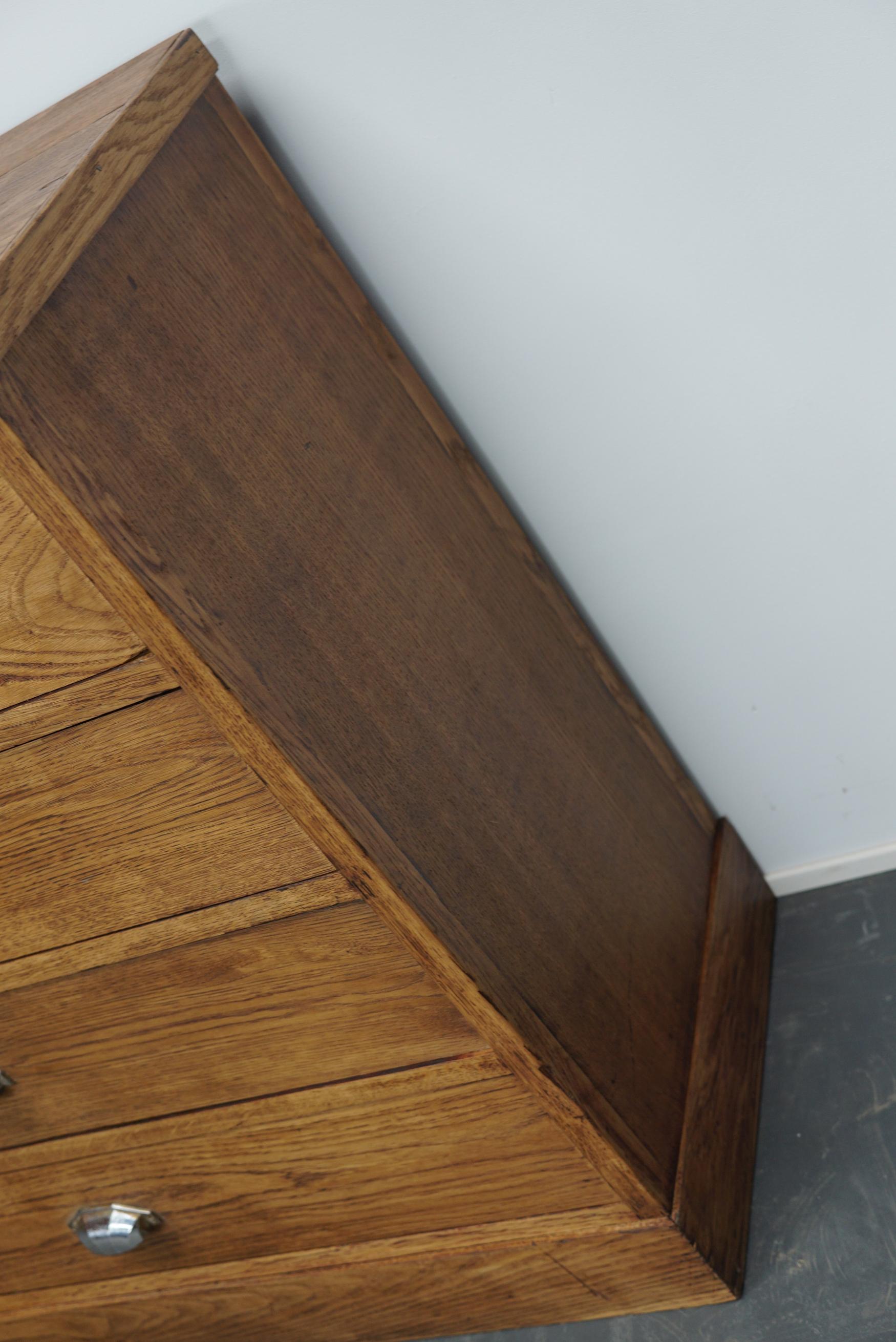 French Oak Apothecary Cabinet, 1930s 2