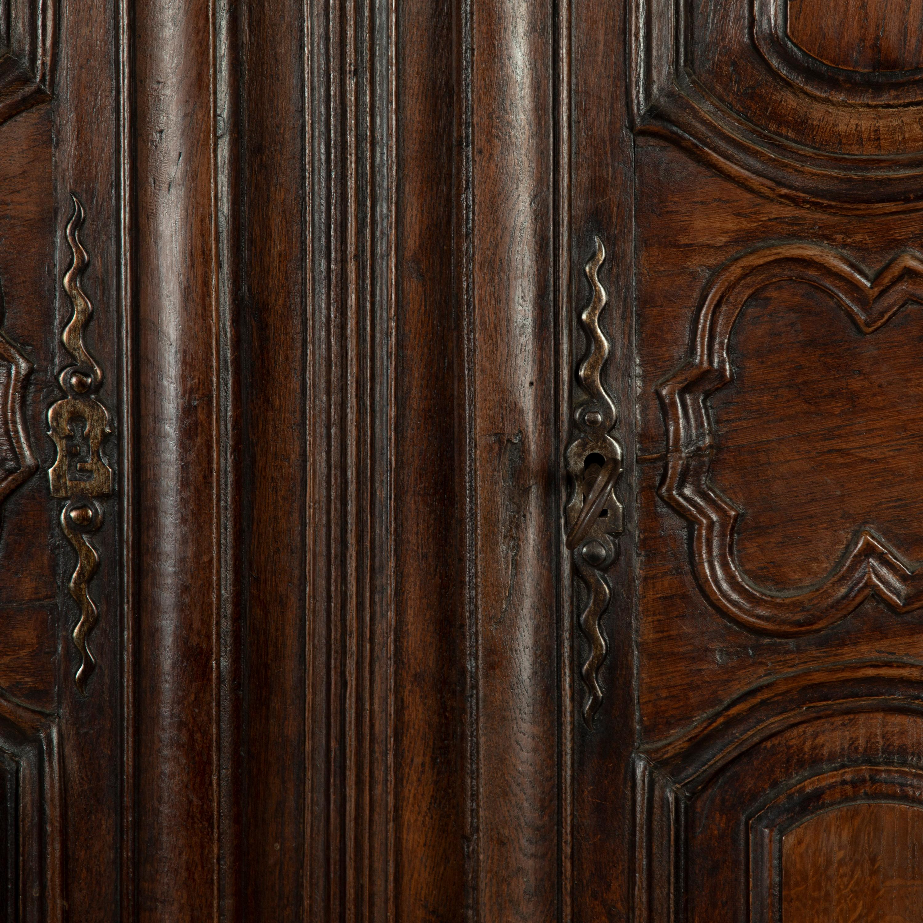 French Oak Armoire For Sale 9