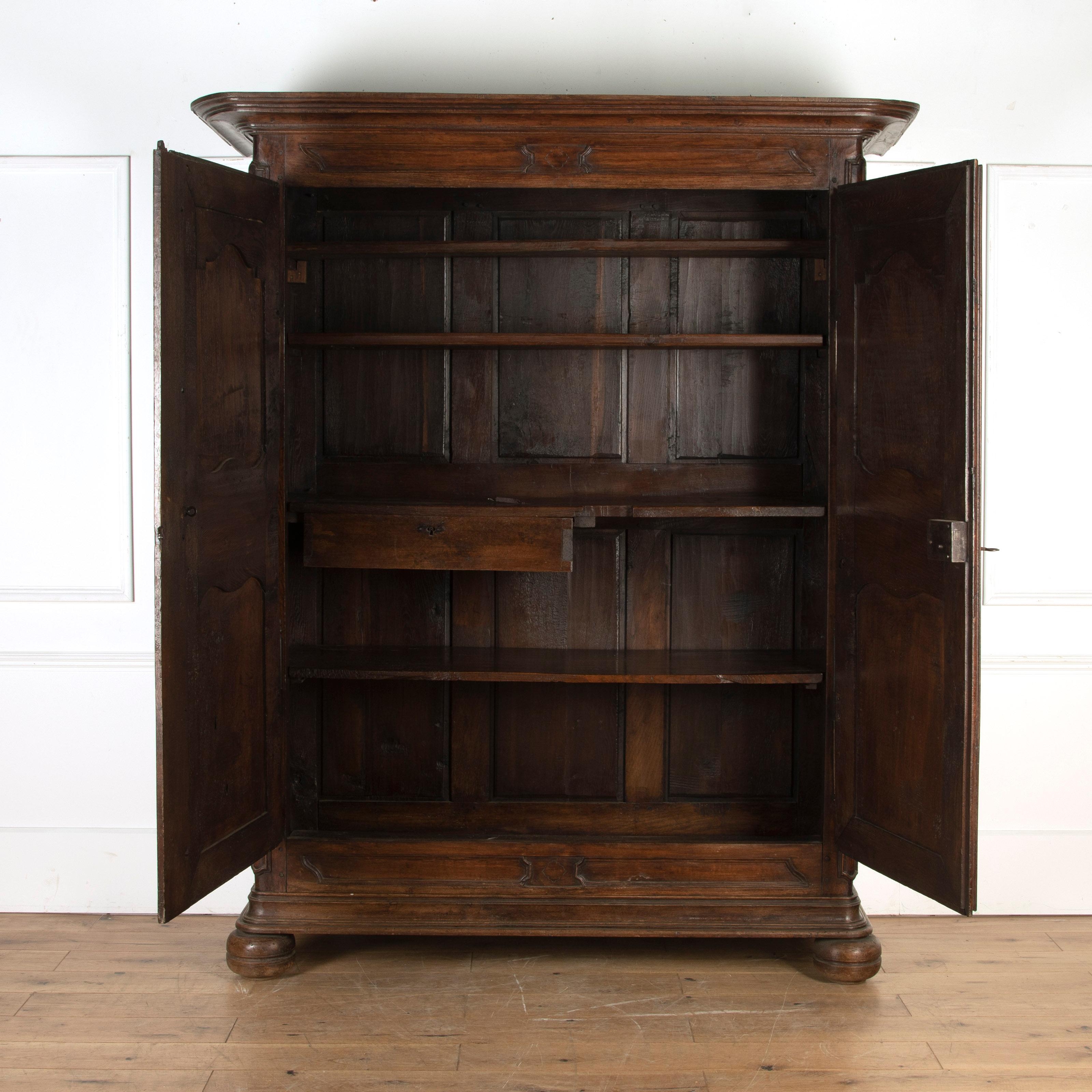 French Oak Armoire For Sale 11