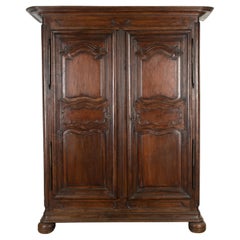 Used French Oak Armoire