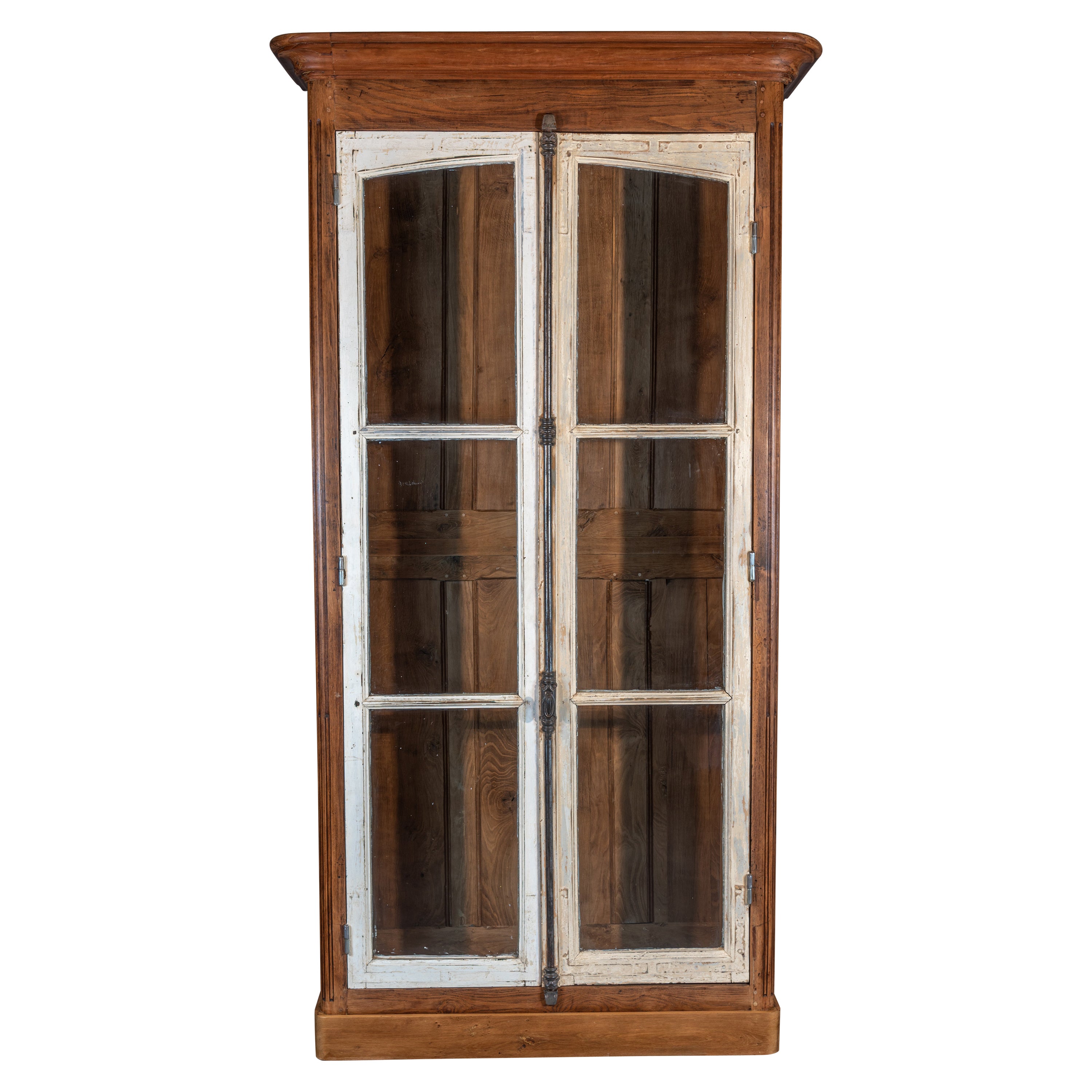 Armoire Vitrine in Oak Francese