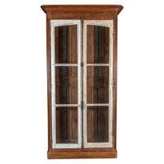 Armoire Vitrine in Oak Francese