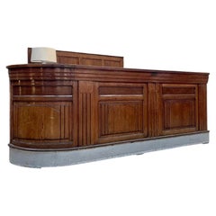 French Oak Bar Counter, 1940s