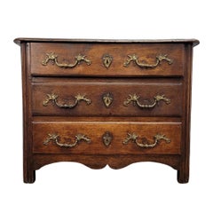 French oak Baroque Commode, Chest of drawers , known as the Parisienne.