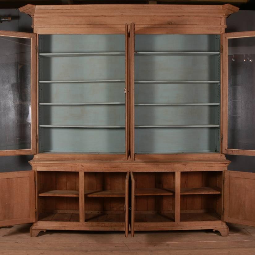19th Century French Oak Bookcase