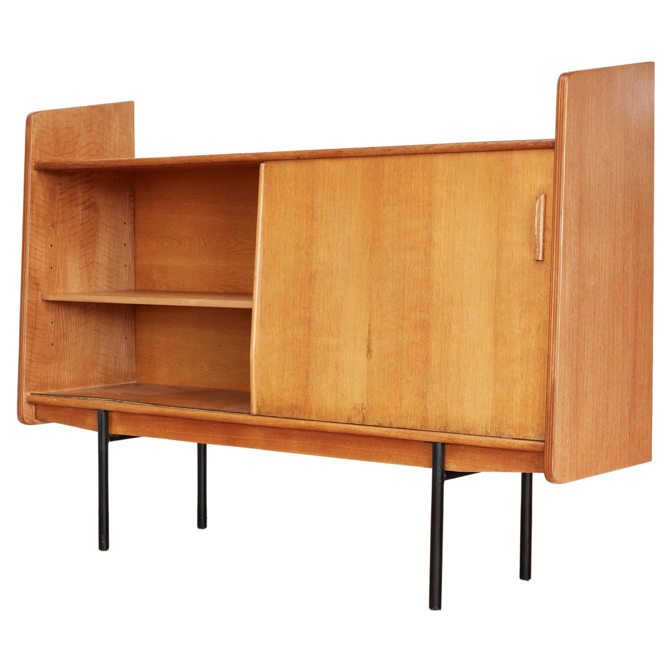 Libreria francese in Oak nello stile di Escande