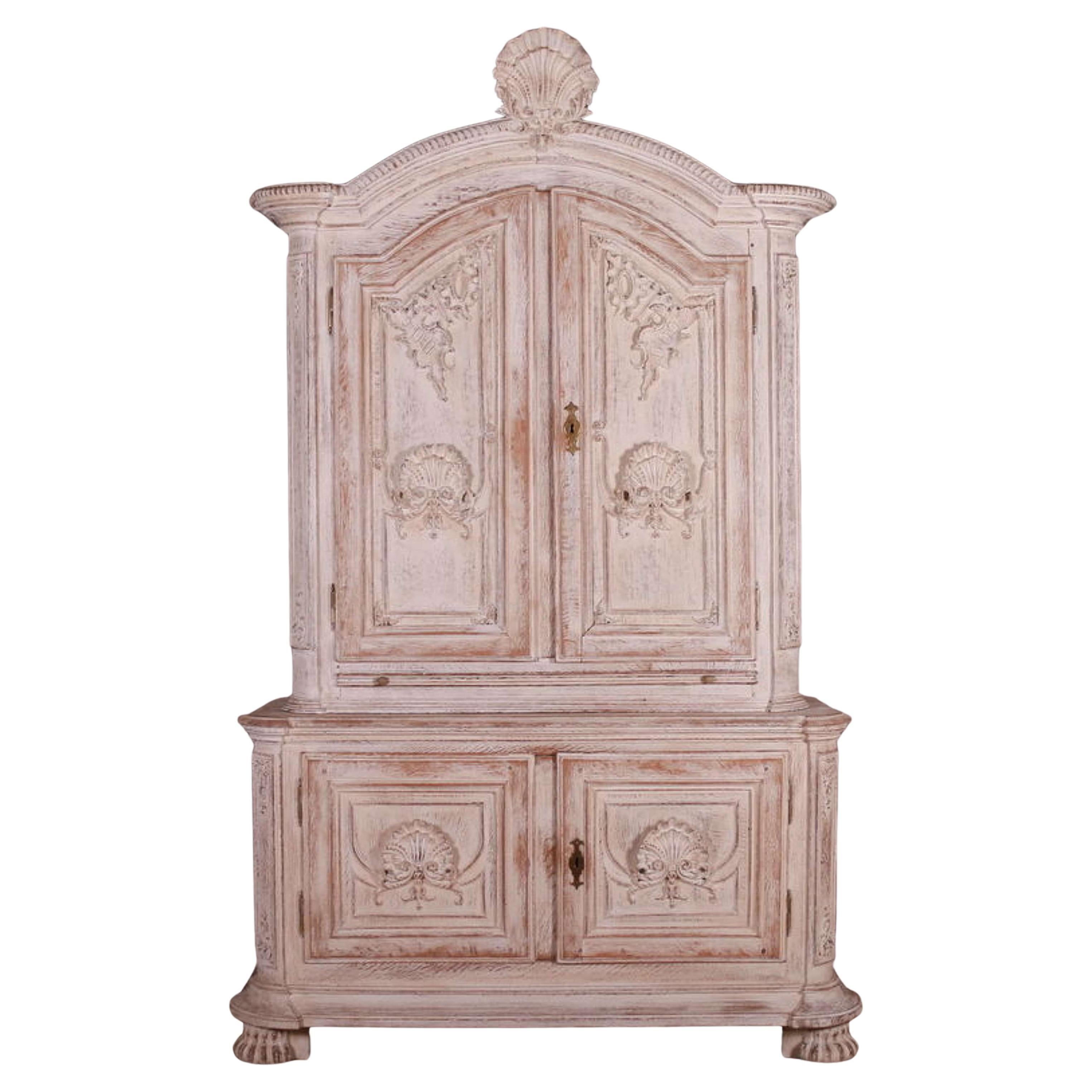French Oak Buffet De Corps