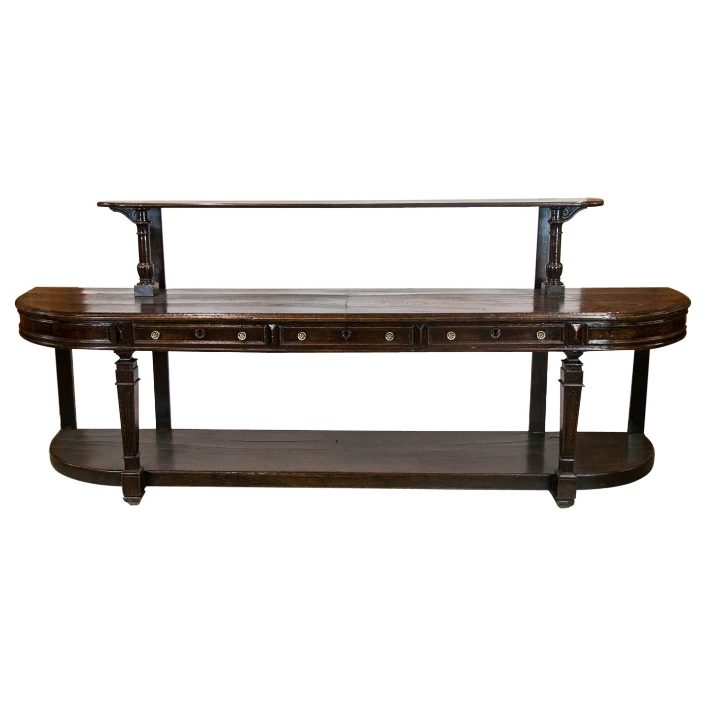 French Oak Buffet Server