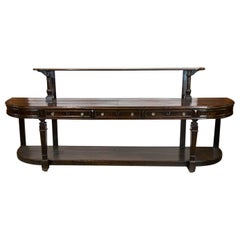French Oak Buffet Server