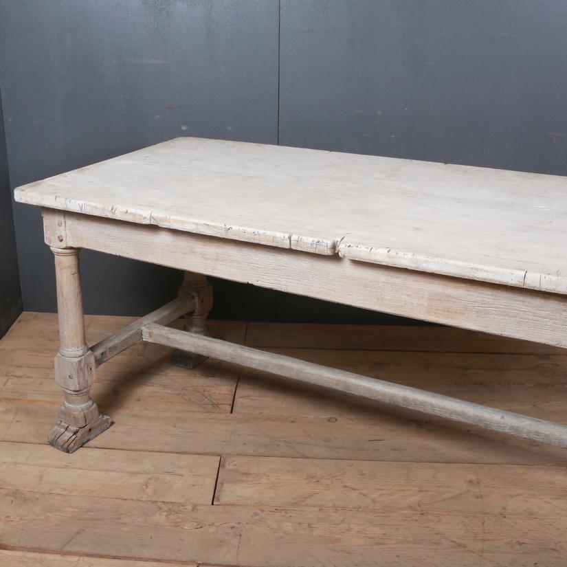 Wonderful 18th century French bleached oak and marble butchers table. Lovely worn mellow marble top, 1780.

Reference: 5381

Dimensions:
79 inches (201 cms) Wide
31.5 inches (80 cms) Deep
29.5 inches (75 cms) High.
