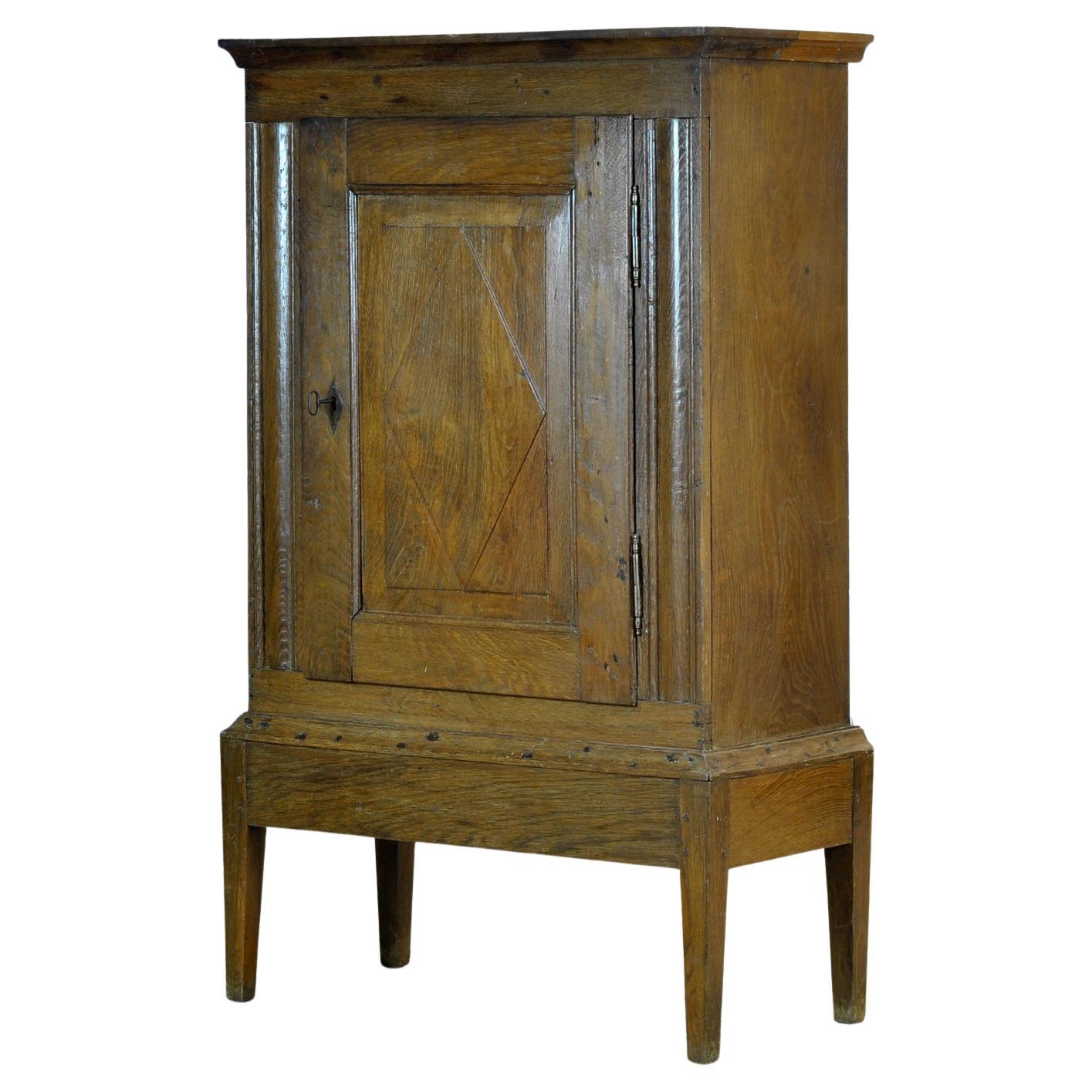 French Oak Cabinet, circa 1920