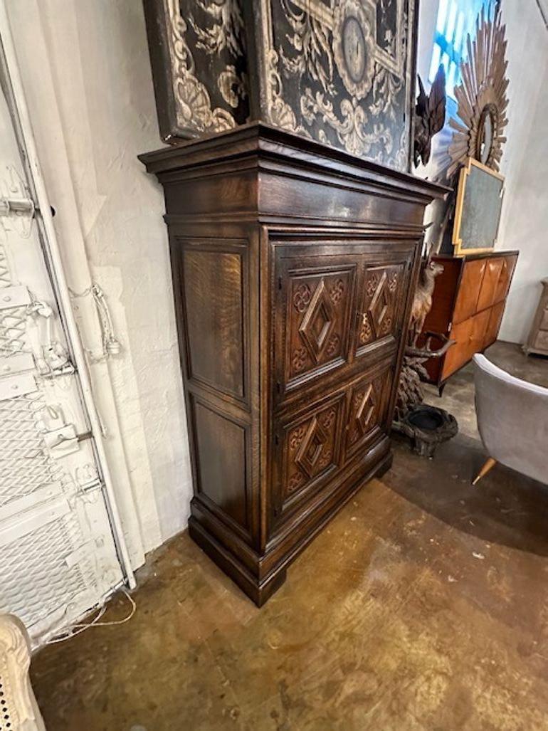 French Oak Cabinet For Sale 1