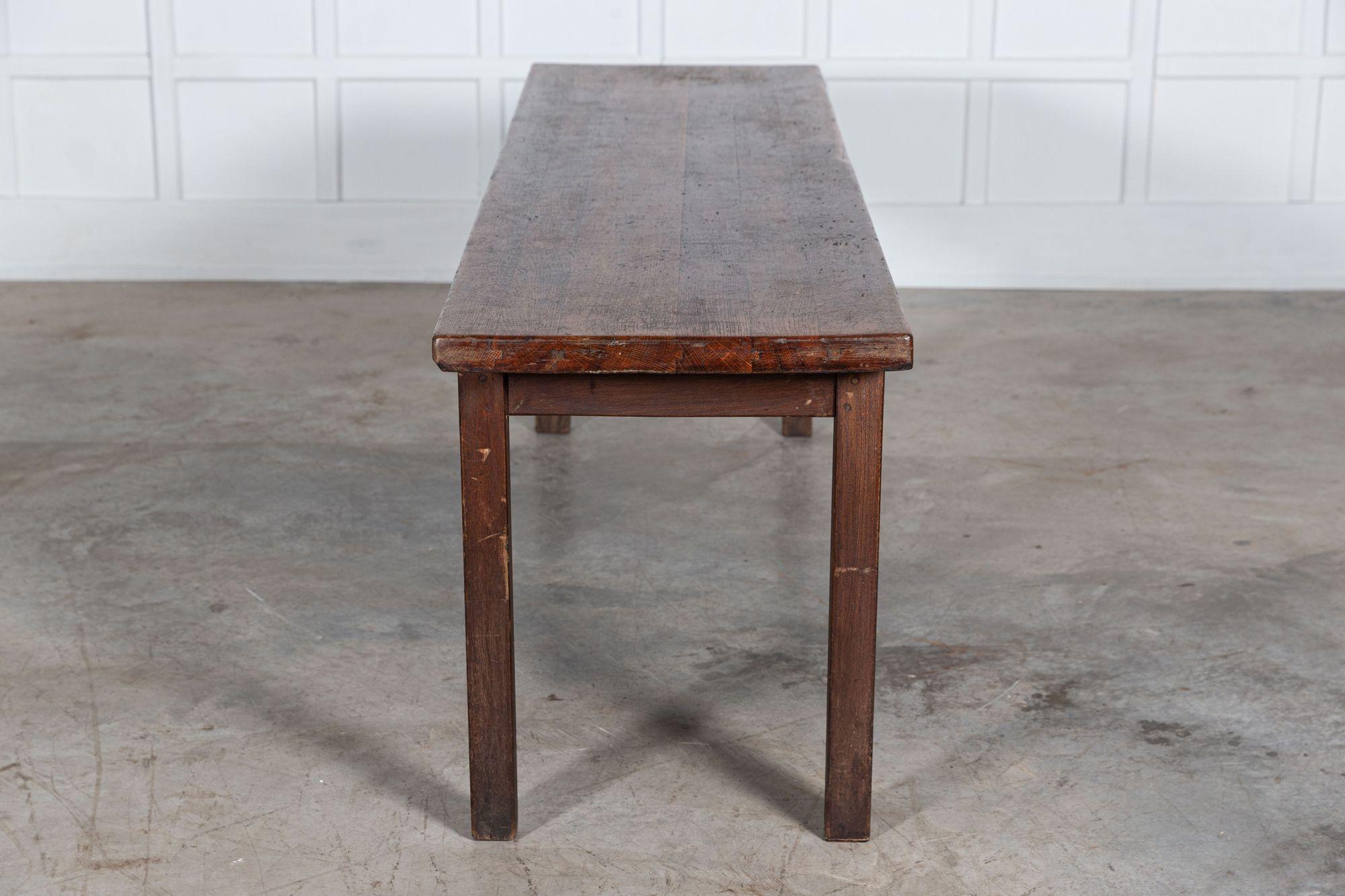 French Oak Cafe Table 3