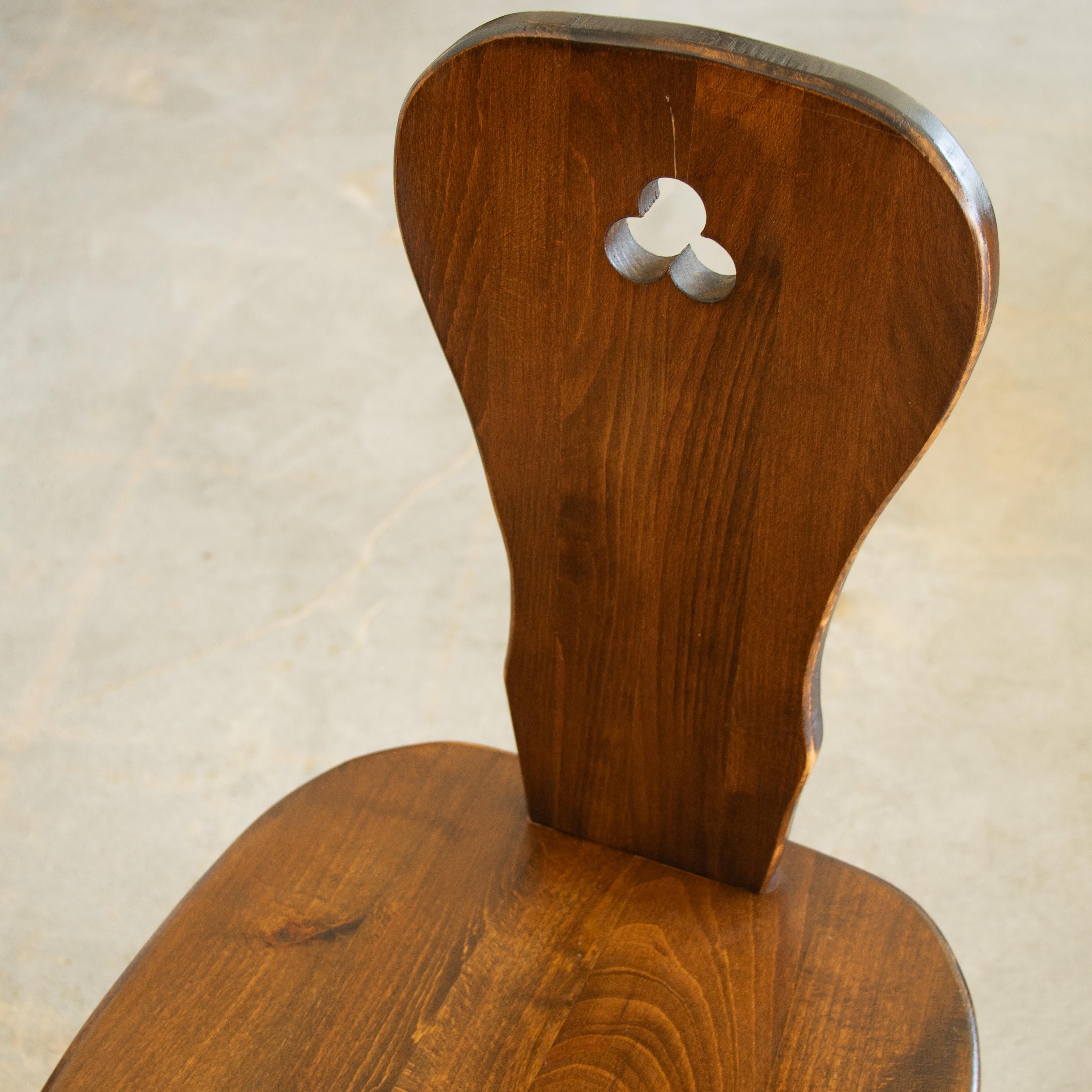 French Oak Carved Chair 3