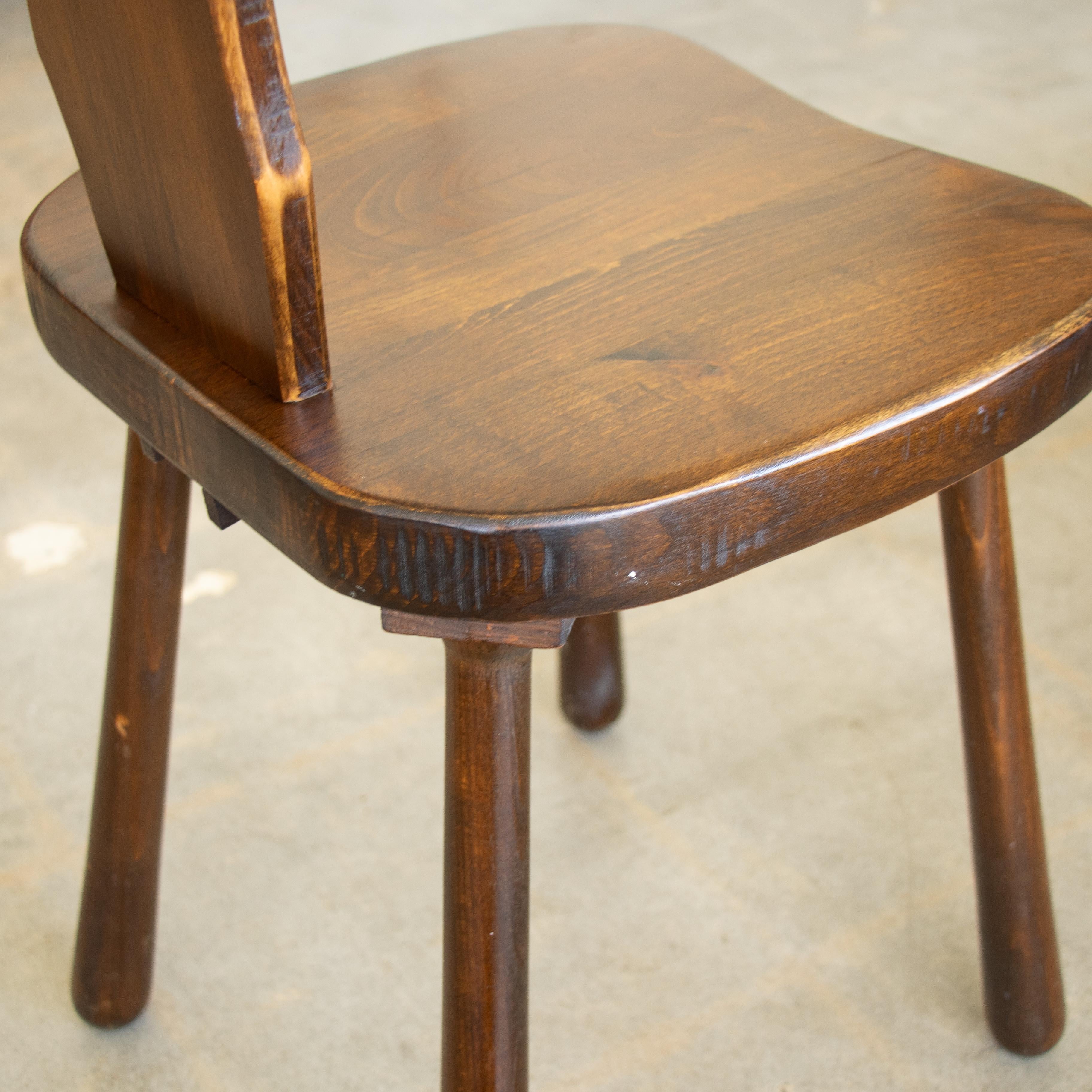 French Oak Carved Chair 4