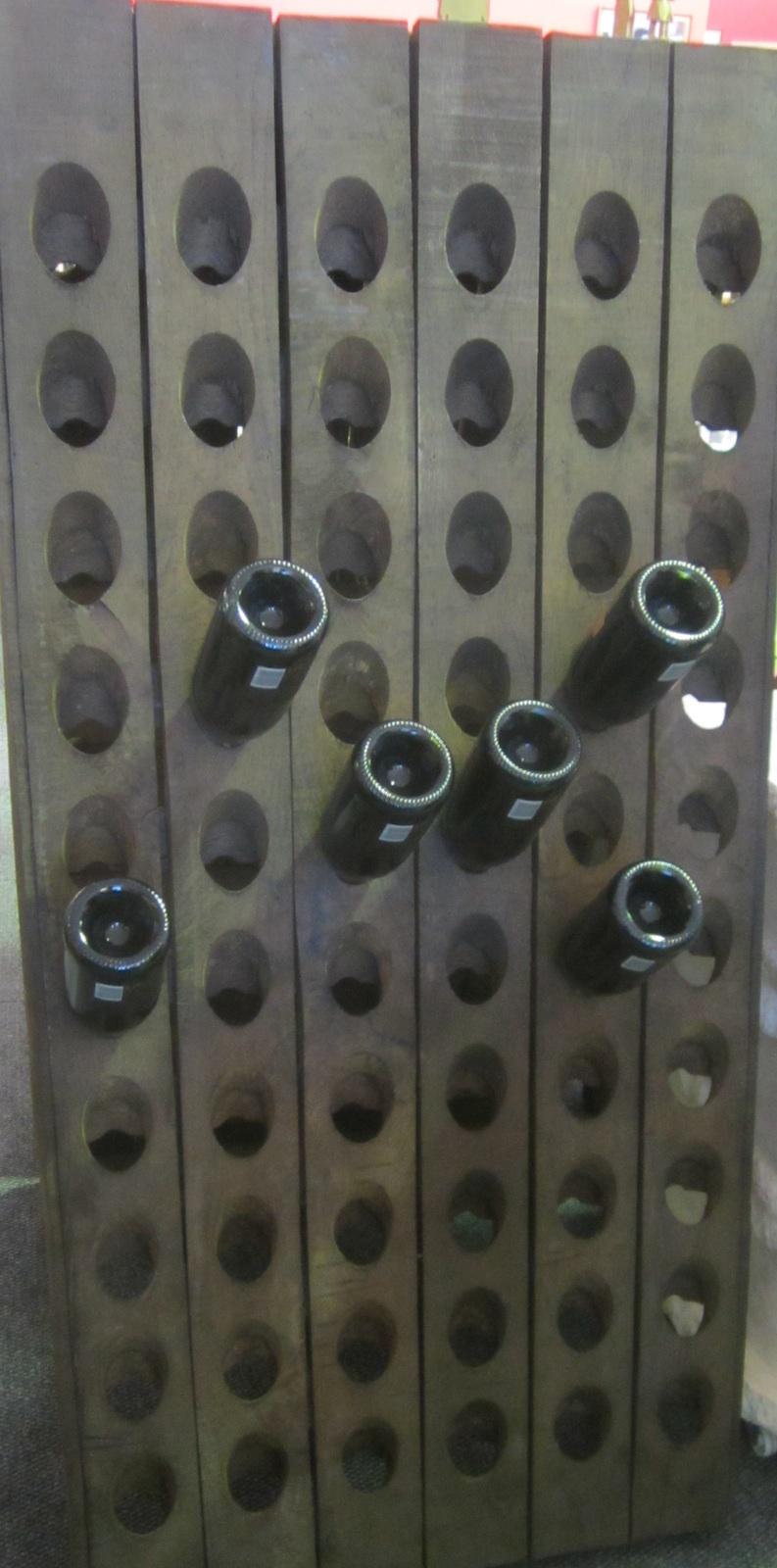 French Provincial French Oak Champagne Riddling Rack