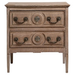 19th Century French Oak Chest of Drawers with Antique Provincial Charm