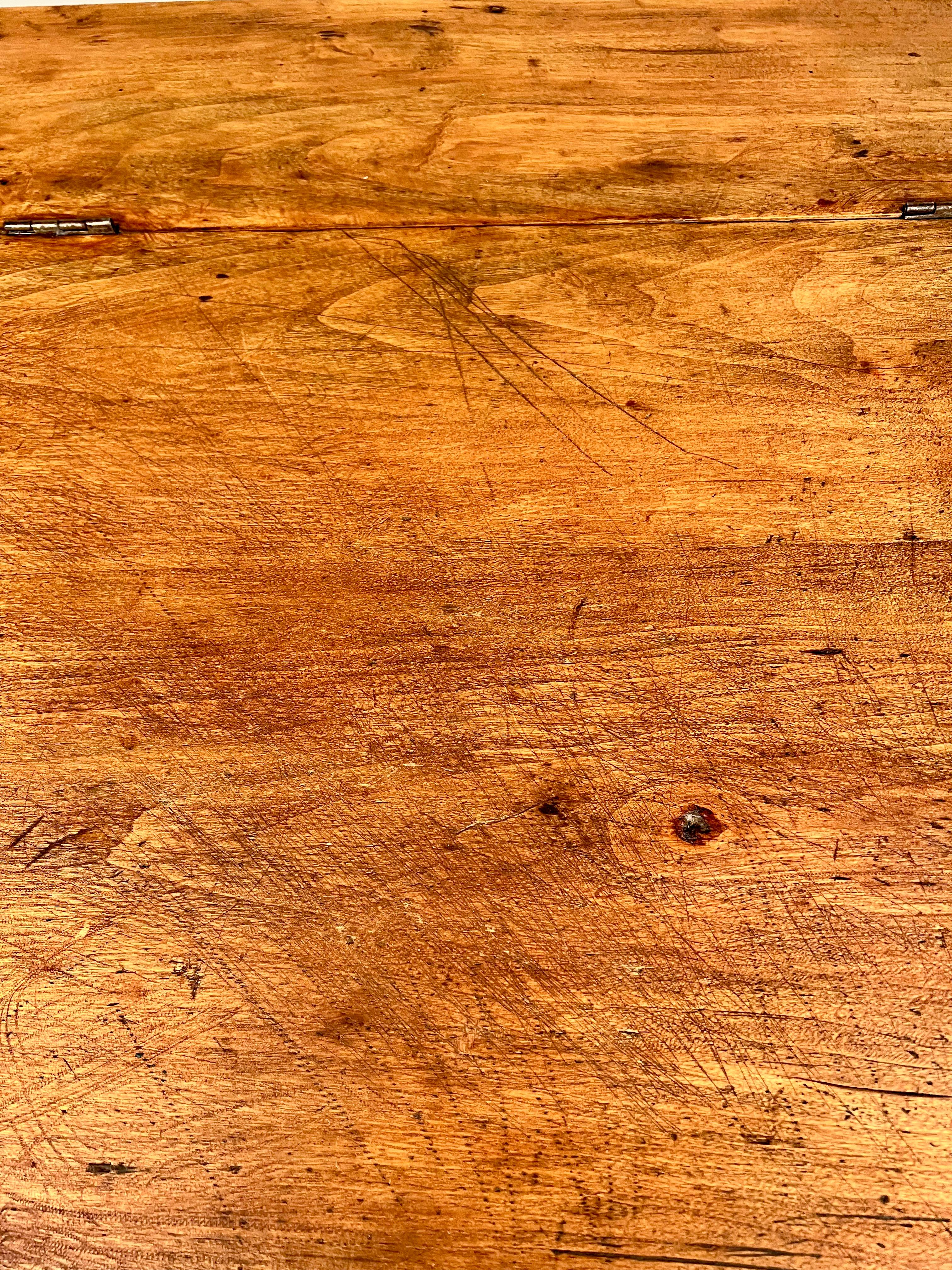 French, Oak Child's School Desk c. 1900's For Sale 4