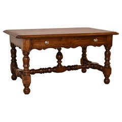 French Oak Coffee Table, Circa 1900