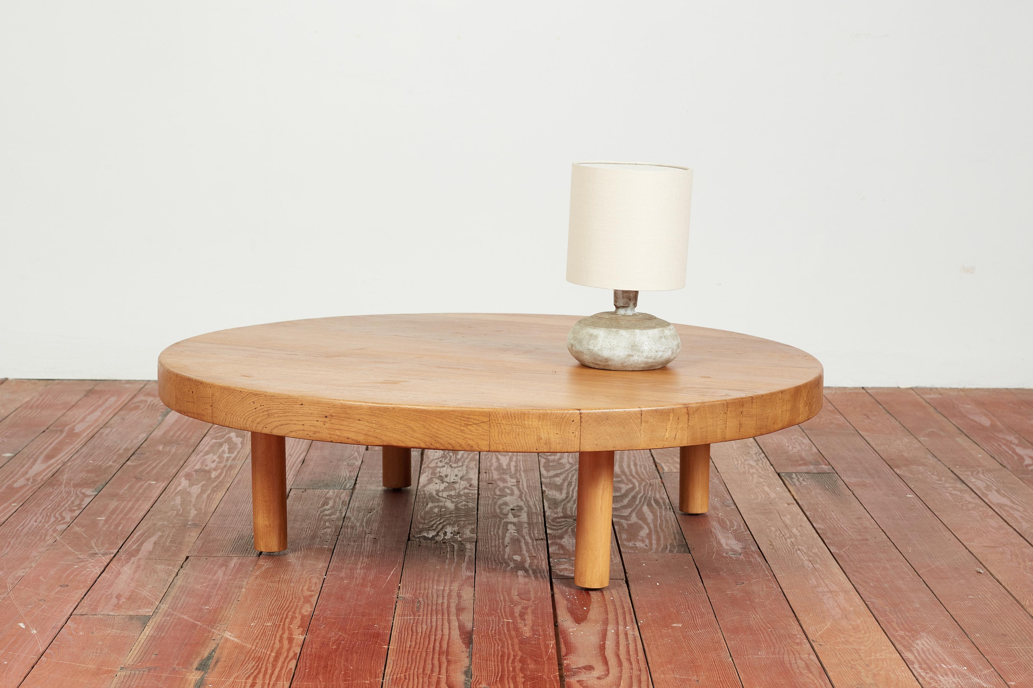 French Oak Coffee Table For Sale 1