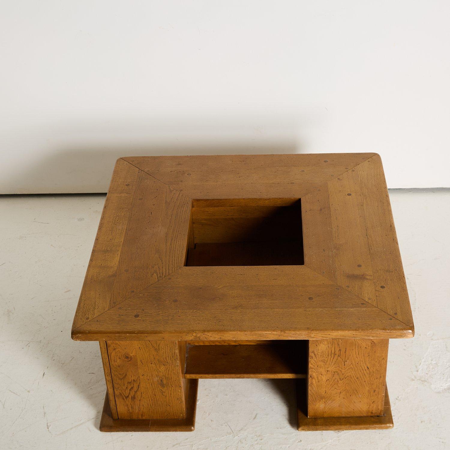 French Oak Coffee Table 2
