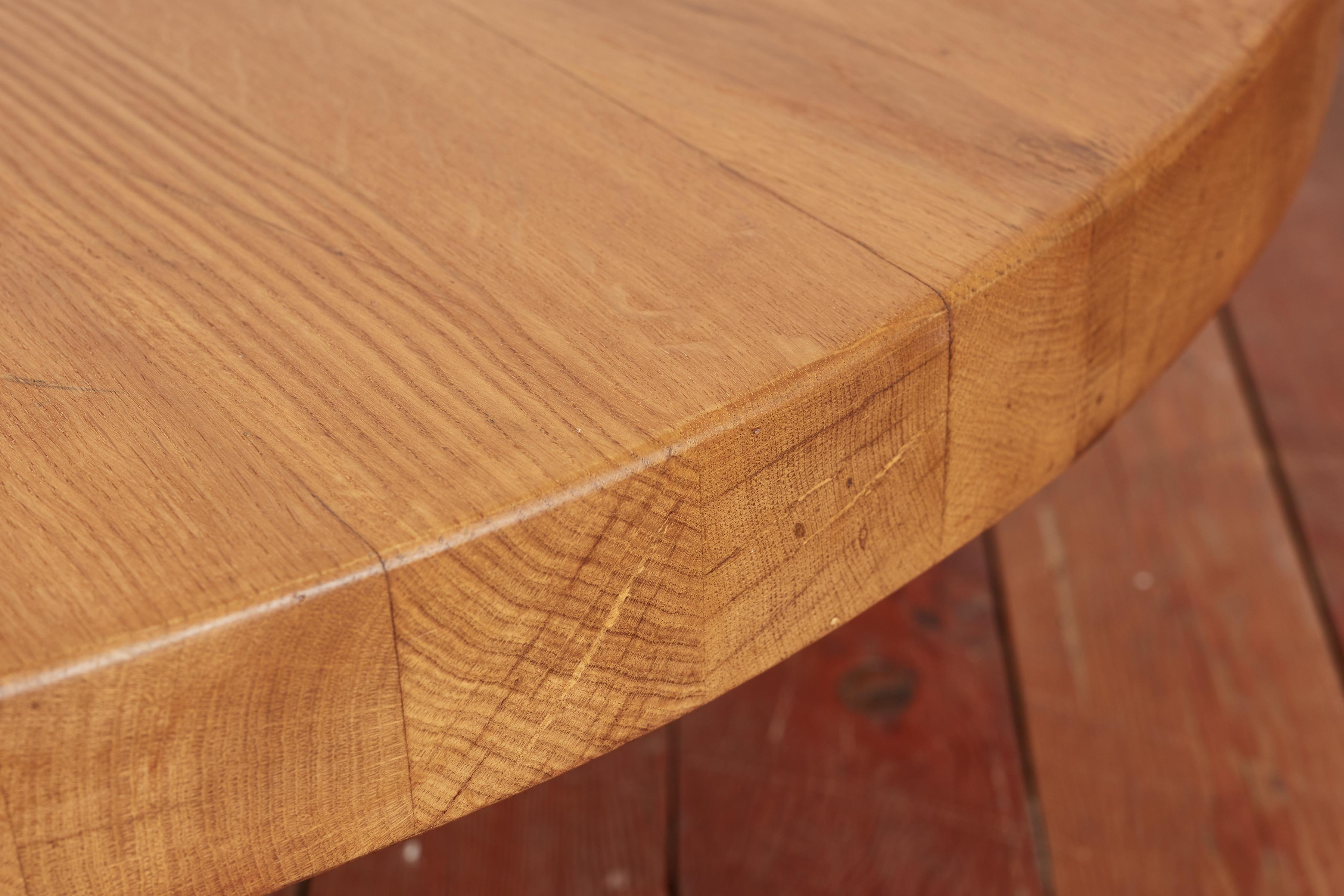 Table basse en Oak Oak français en vente 2