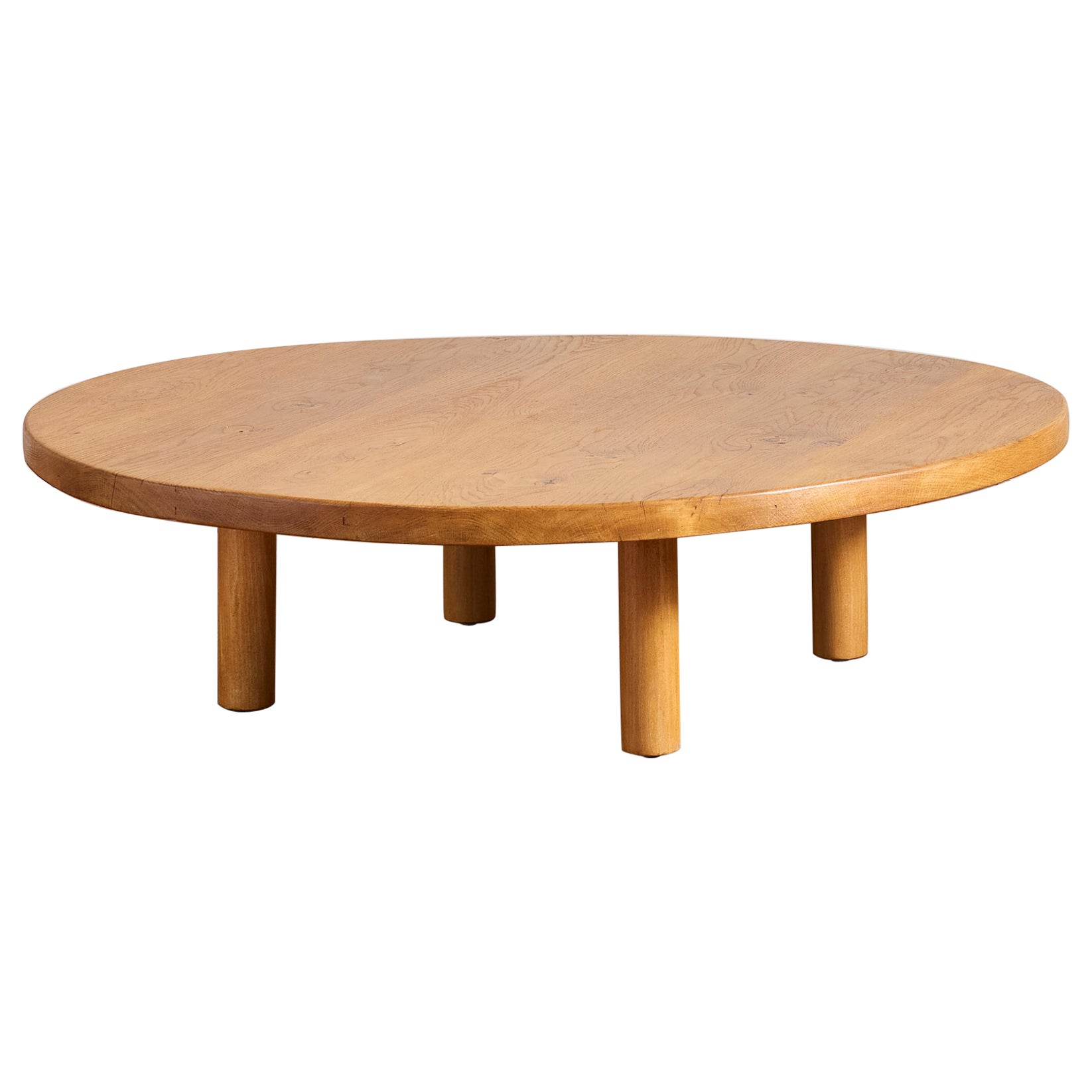 Mesa baja de roble francés