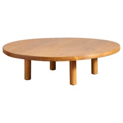 Mesa baja de roble francés