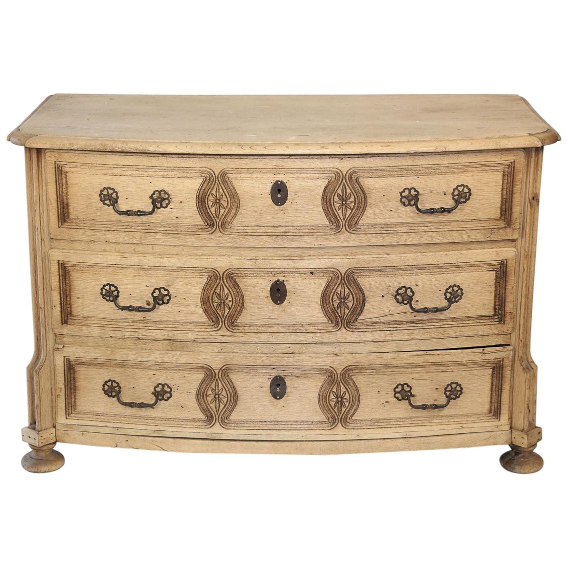 French Oak Commode, 19th Century