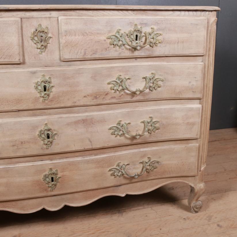Bleached French Oak Commode