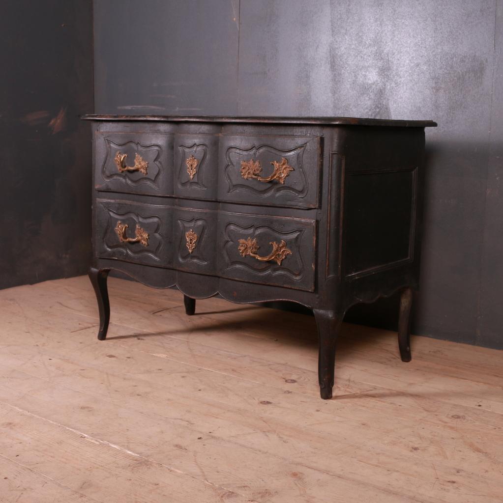 Painted French Oak Commode