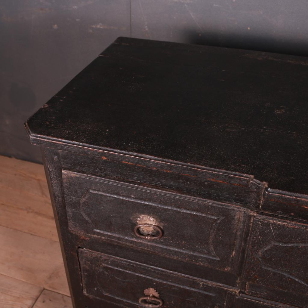 French Oak Commode 1