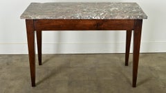 French Oak Console or Patisserie Table