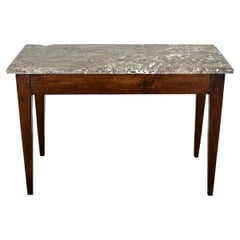 French Oak Console or Patisserie Table