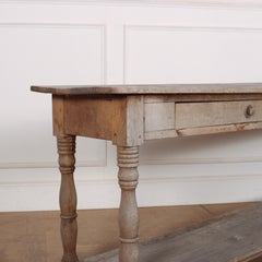 French Oak Console Table