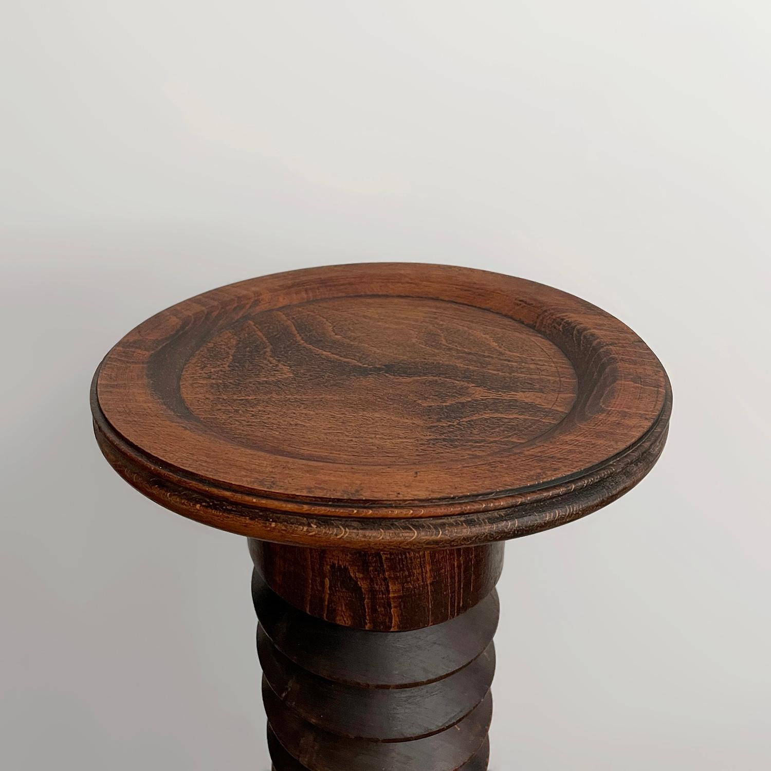Piedistallo cavatappi in Oak francese nello stile di Dudouyt in vendita 6