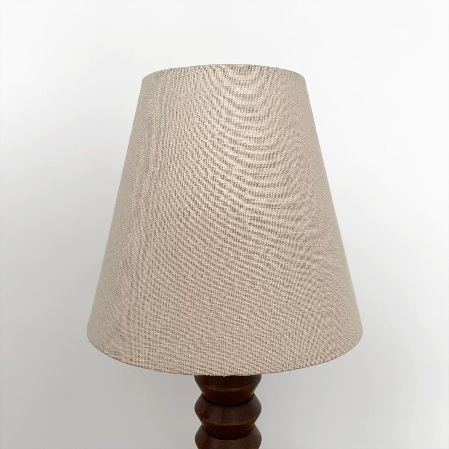 Français Lampe à poser en forme de tire-bouchon en Oak Oak (compatible avec le Rewire US) en vente