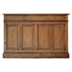 Used 19th Century French Oak Counter 
